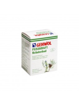 GEHWOL Fusskraft Kräuterbad - Gyógynövényes lábfürdősó 10x20g