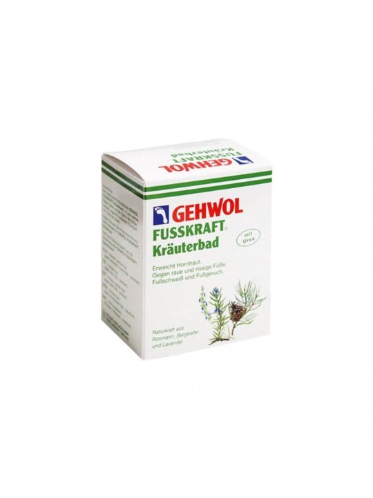 GEHWOL Fusskraft Kräuterbad - žolelių druskos pėdų maudymui 10x20g