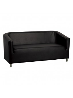 Gabbiano Wartezimmersofa M021 schwarz