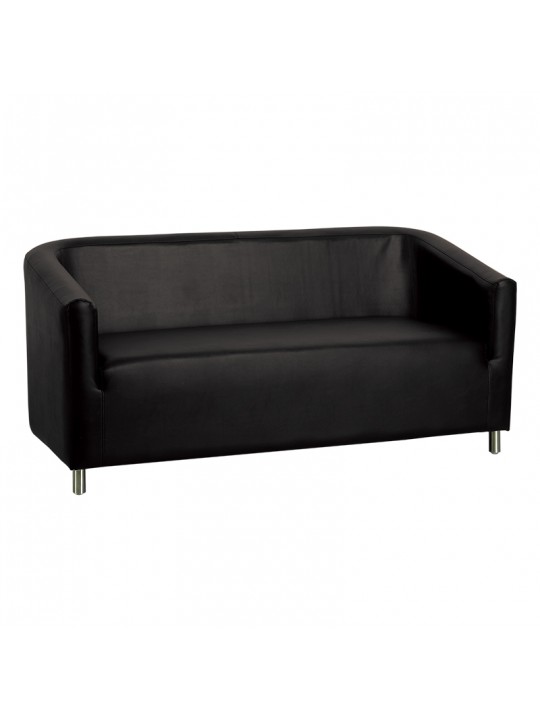 Gabbiano waiting room sofa M021 black