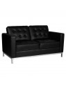 Gabbiano waiting room sofa BM18019 black