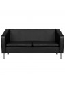 Gabbiano várószoba kanapé BM18003 fekete