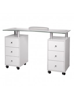 Manikűr asztal BD-3425-1 FEHÉR