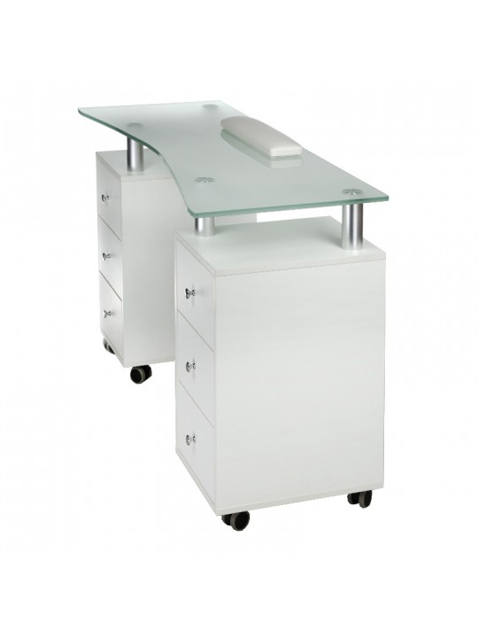 Manicure table BD-3425-1 WHITE