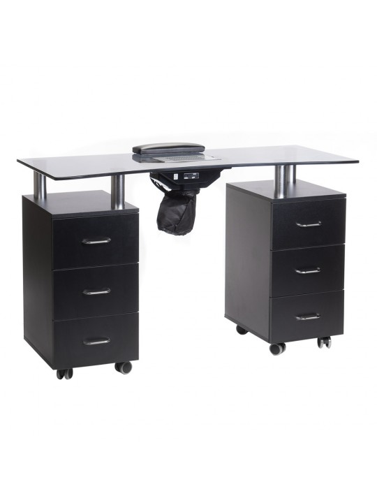 Манікюрний стіл + абсорбер BD-3425-1+P Black
