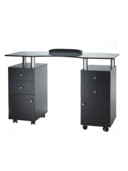BD-3453 manicure table, BLACK
