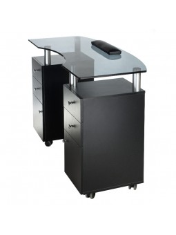 BD-3453 manikűrasztal, FEKETE