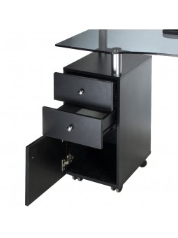 BD-3453 manicure table, BLACK