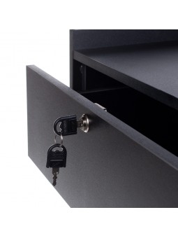 BD-6004 cosmetic cabinet, black