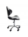 Cosmetic stool with backrest BD-9933 Black