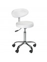 Cosmetic stool with backrest BD-9934 white