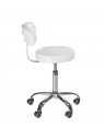 Cosmetic stool with backrest BD-9934 white