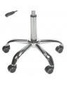 Cosmetic stool with backrest BD-9934 white