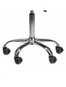 Cosmetic stool with backrest BD-9934 grey