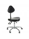 Rotary tattoo stool with backrest ATTE INKOO