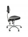 Rotary tattoo stool with backrest ATTE INKOO