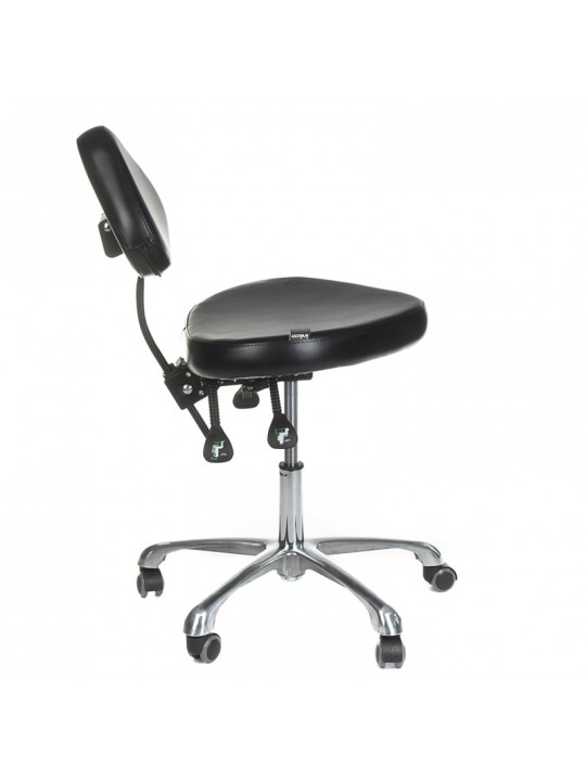 ATTE INKOO swivel tattoo artist's stool with backrest