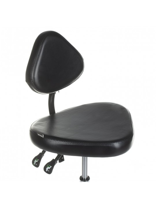 Rotary tattoo stool with backrest ATTE INKOO