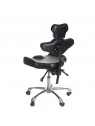 MIKA INKOO swivel tattoo artist's stool with backrest