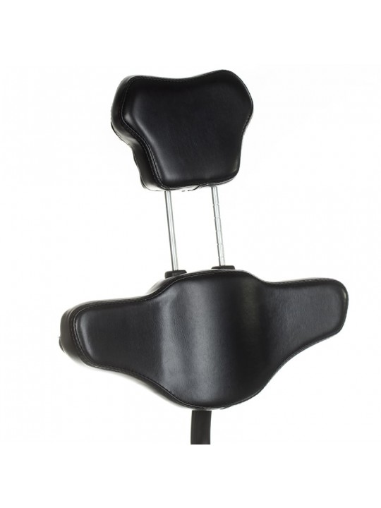 MIKA INKOO swivel tattoo artist's stool with backrest