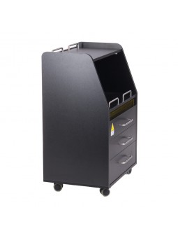 BD-T601 kozmetikai szekrény, fekete