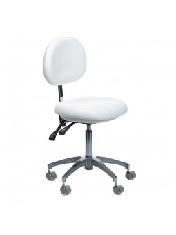 Medizinischer Hocker mit Rückenlehne BD-Y941 Weiß