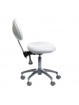 Orvosi zsámoly háttámlával BD-Y941 Fehér