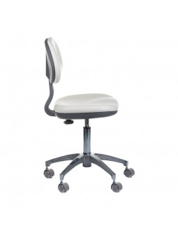 Medizinischer Hocker mit Rückenlehne BD-Y942 Weiß