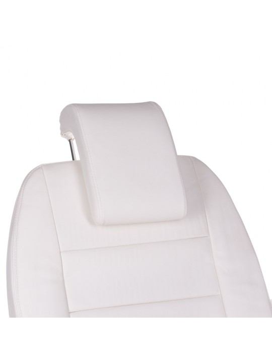 Elektrická kosmetická židle Bologna BG-228-4 bílá