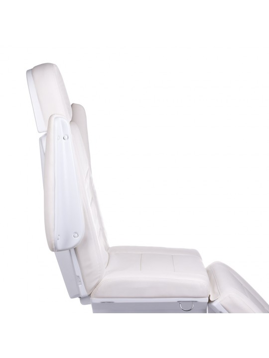 Електричний косметичний стілець Болонья BG-228-4 білий