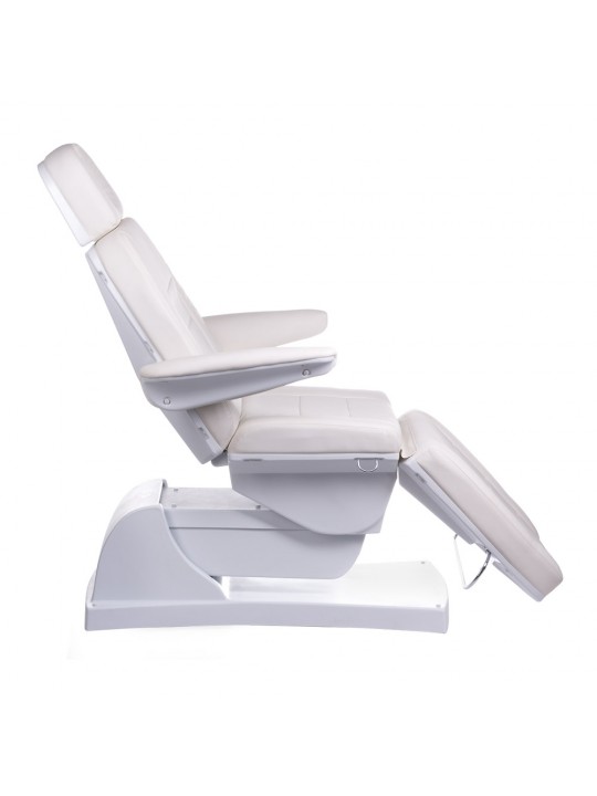 Elektrická kosmetická židle Bologna BG-228-4 bílá
