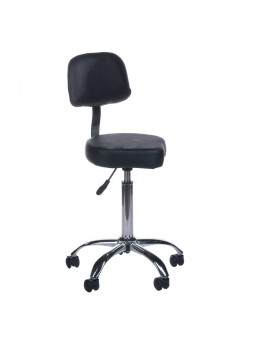 Cosmetic stool with backrest BH-7268 Black