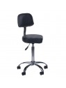 Cosmetic stool with backrest BH-7268 Black