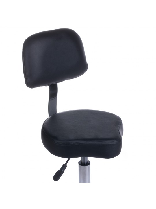 Cosmetic stool with backrest BH-7268 Black