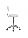 Cosmetic stool with backrest BH-7289 White