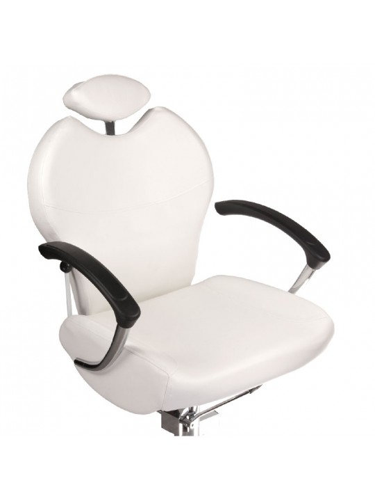 Pedicure chair with foot massager BR-2301 white
