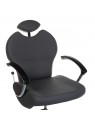 Педикюрне крісло з масажером для ніг BR-2301 сіре