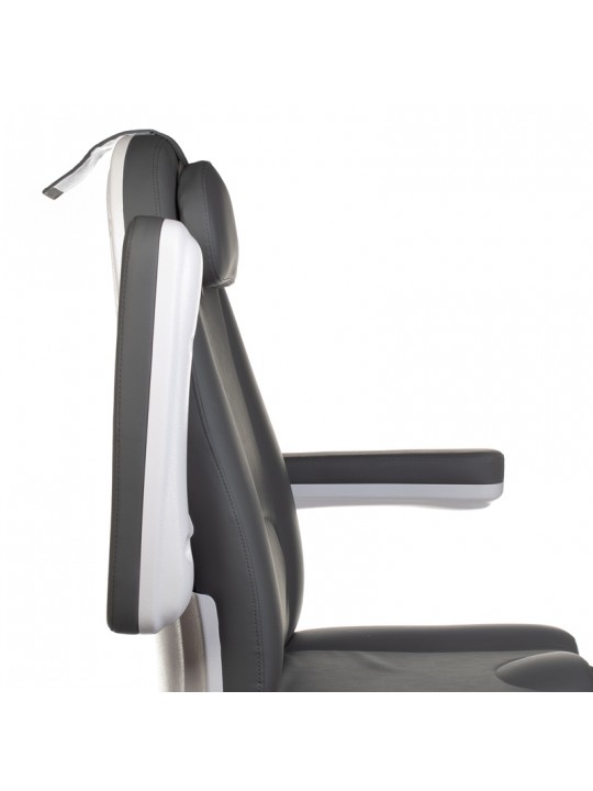 Електричне косметологічне крісло Mazaro BR-6672B, сіре