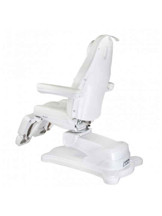 Elektryczny fotel kosmetyczny Mazaro BR-6672C Biał