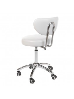 Taboret kosmetyczny BT-229 biały