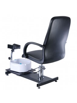 Fotel do pedicure z masażerem stóp BW-100 czarny