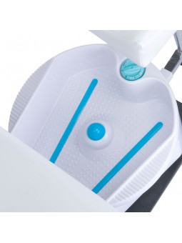 Fotel do pedicure z masażerem stóp BW-100 biały