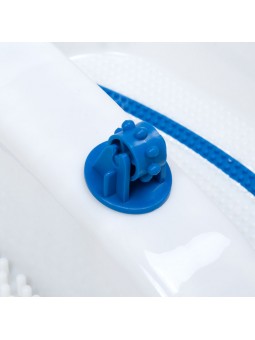 BW-100 bílé pedikérské křeslo s masážním přístrojem na nohy