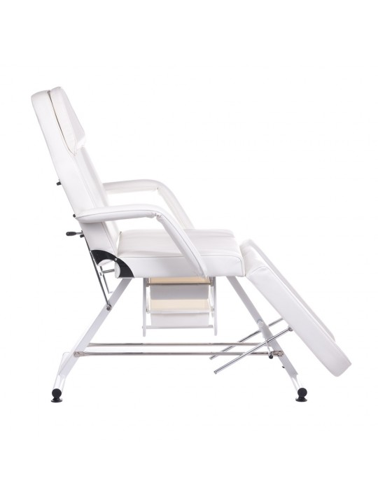 Kosmetinė kėdė su kiuvetėmis BW-263, balta