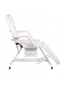 Kosmetinė kėdė su kiuvetėmis BW-263, balta