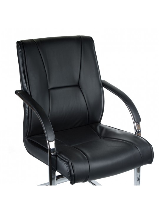 Fotel konferencyjny CorpoComfort BX-3345 Czarny