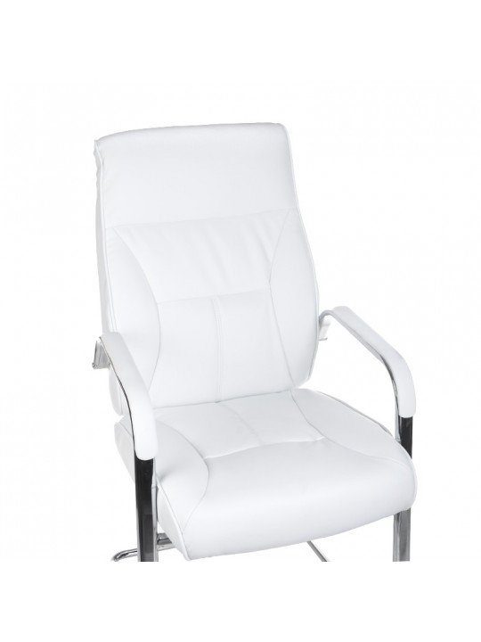 Fotel konferencyjny BX-5085C Biały OUTLET