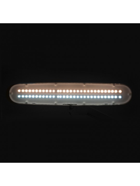 LED-Werkstattleuchte Elegante 801-TL mit Schraubstock Intensität und Farbe des weißen Lichts