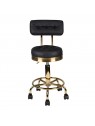 Arany AM-830 kozmetikai szék, fekete