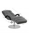 Eva treatment chair, dark gray